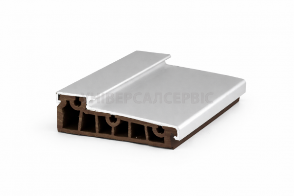 Універсальний поріг 65/20 коричневий